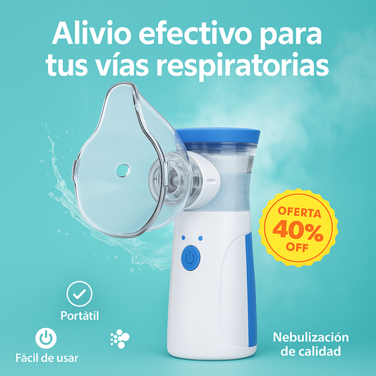Nebulizador Portátil Niños Adultos Logrado